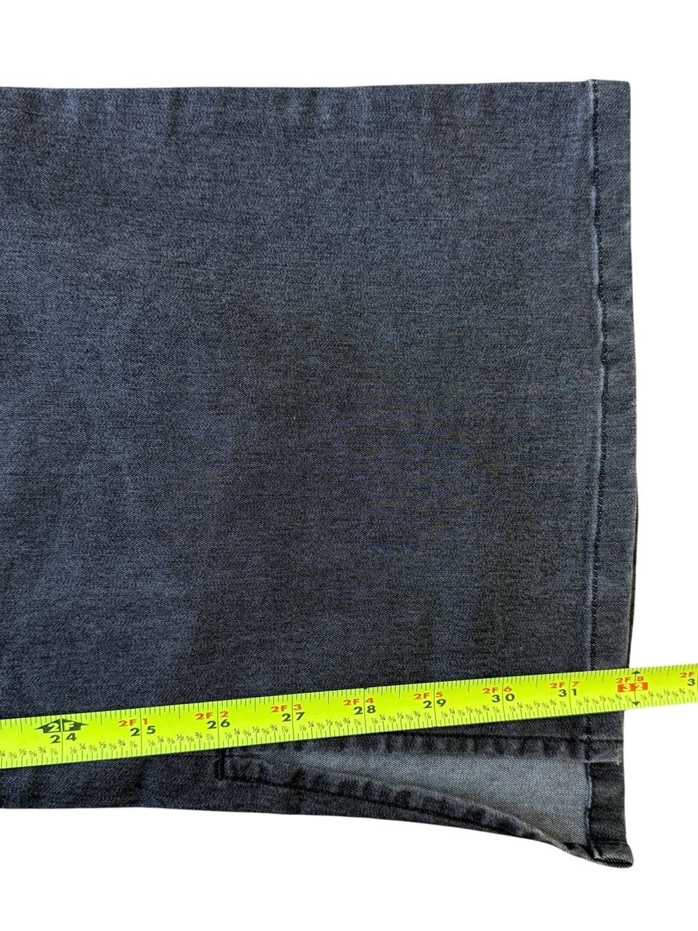 Guess Jeans Black Wash Flare Bootcut Stretch Denim Jeans 31 Y2K Low Rise Retro - Picture 9 of 13